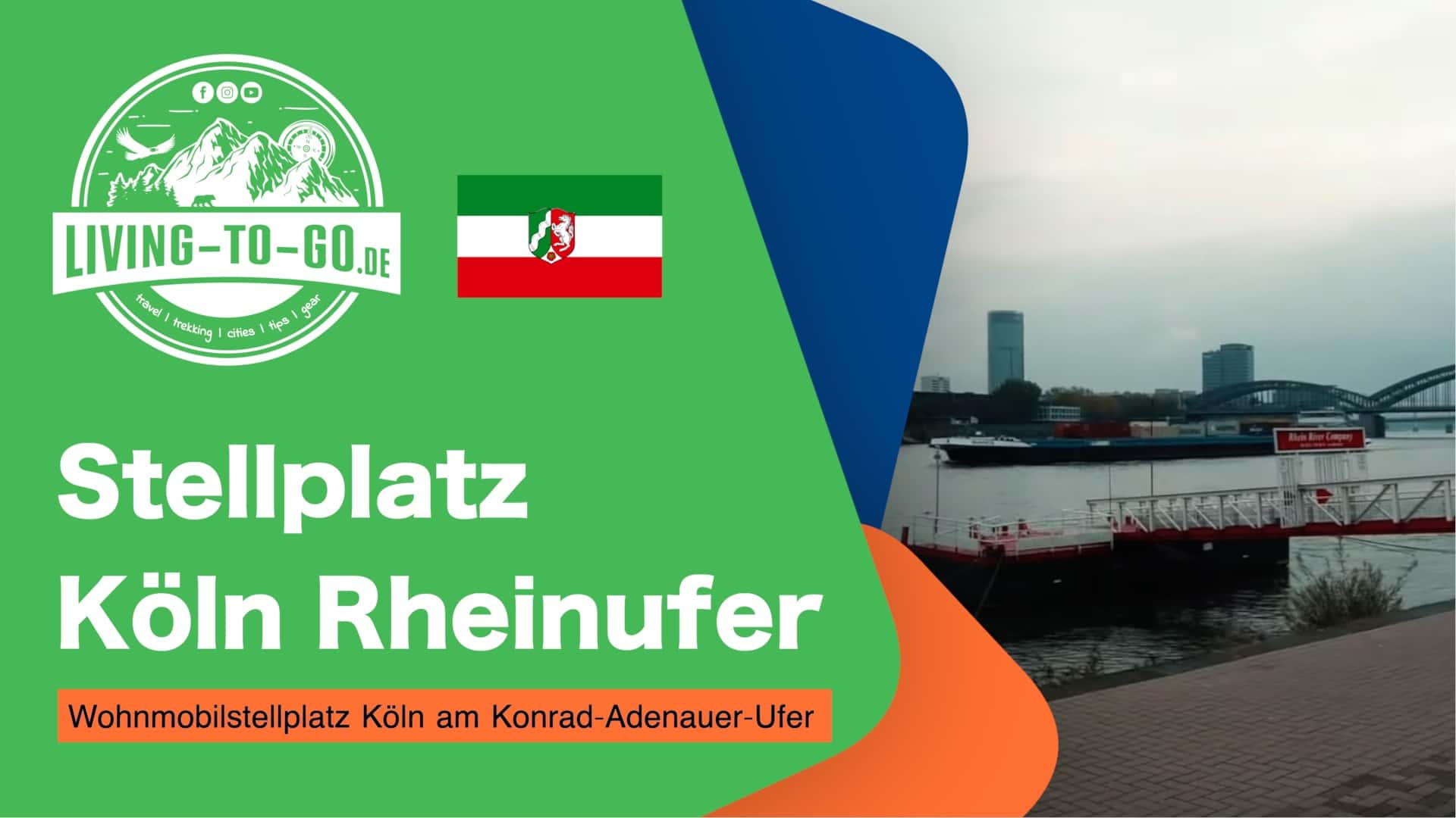 Stellplatz Köln Rheinufer